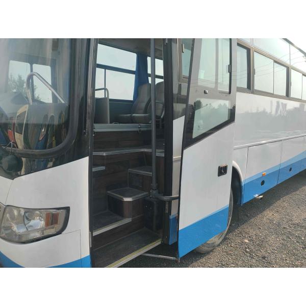 Right Steering Bus Yutong Front Engine Coach Zk6112d 3 Buses 45000km Good Tyres