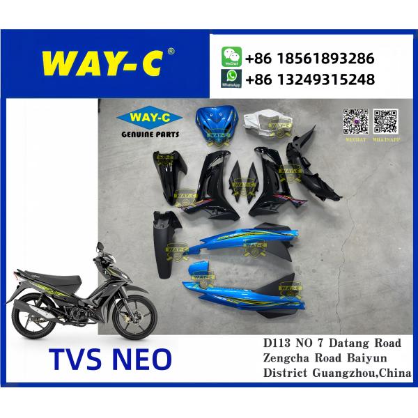 OEM TVS NEO NX110 Scooter Plastic Parts  Impact Resistance
