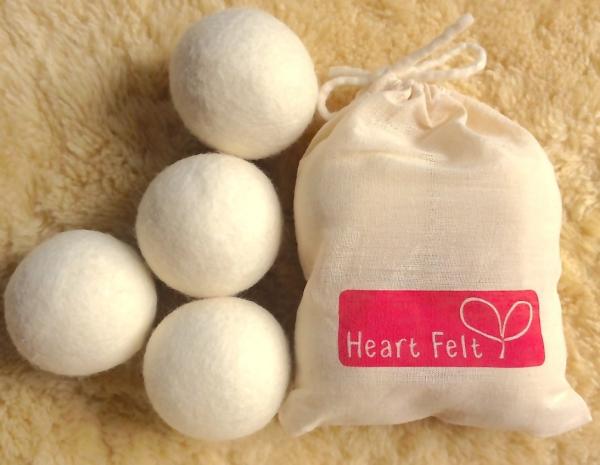 7cm 7.5cm 9 cm 100% wool dryer ball