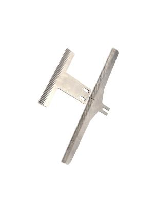 Acero inoxidável SUS420/440 Embalagem Faca Zigzag Faca dentada