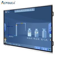 L'écran tactile interactif de HDMI montrent 60Hz pouce argenté RoHS de l'affichage 75