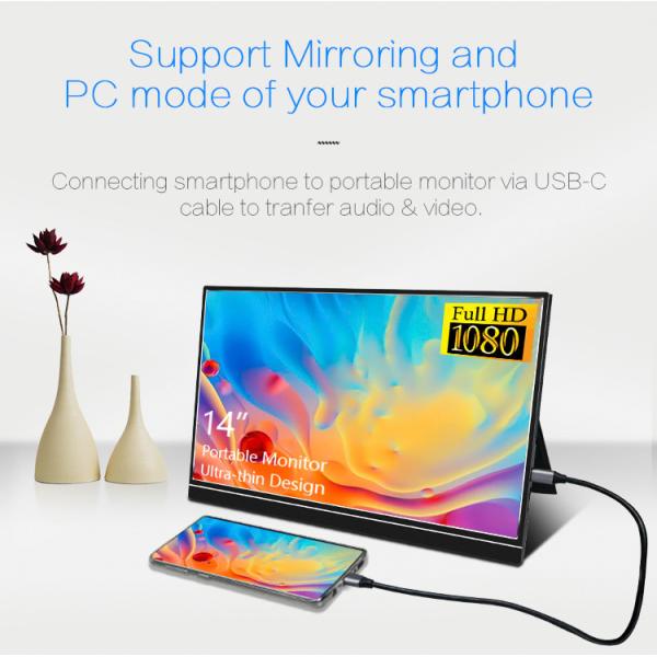 портативный монитор игры 14inches