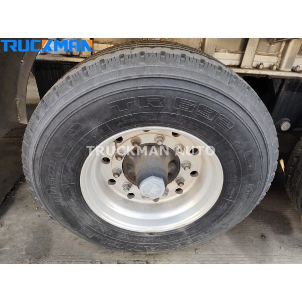 Reliable 3 Axle 40 CBM Bulk Powder Tanker Trailer For Zambia