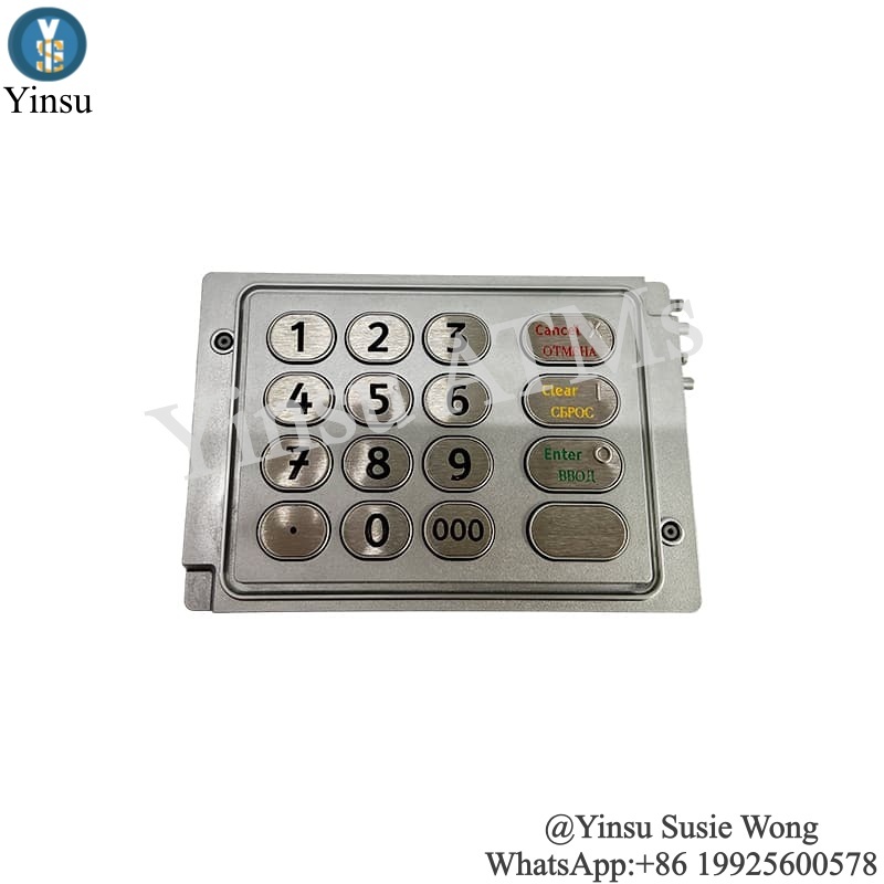 ATM Machine Parts NCR SelfServ 66XX USB EPP Keyboard Russian Version 445-0744307