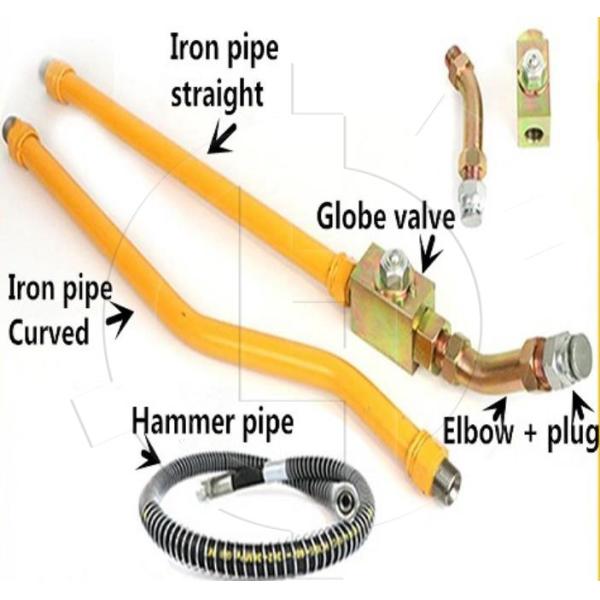 Линия набор трубы экскаватора 20 тонн тубопровода шланга струбцины установки набора педали наборов гидравлический пронзительный