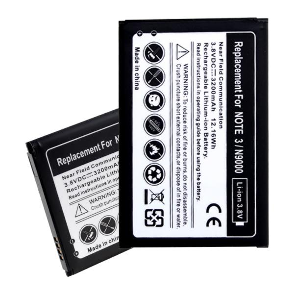 Durable 3200mAh Samsung Phone Battery , Oem Samsung Note 3 Battery Eco Friendly
