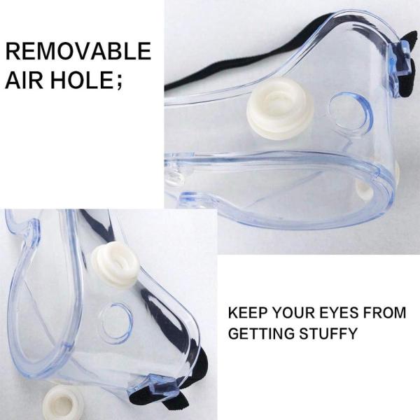 Anti Fog  Medical Safety Goggles , Medical Eye Protection Glasses Full Enclosed