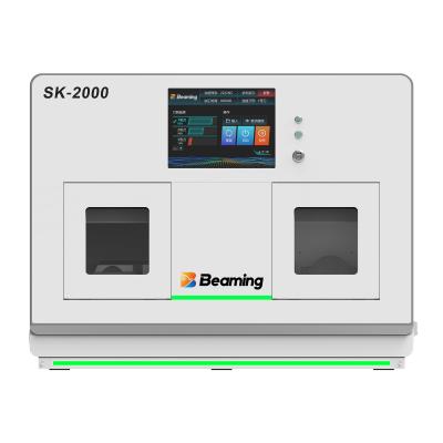 SK-2000 Dry Wet Dental Milling Machine Integrated Crown Milling Machine Dual Chamber