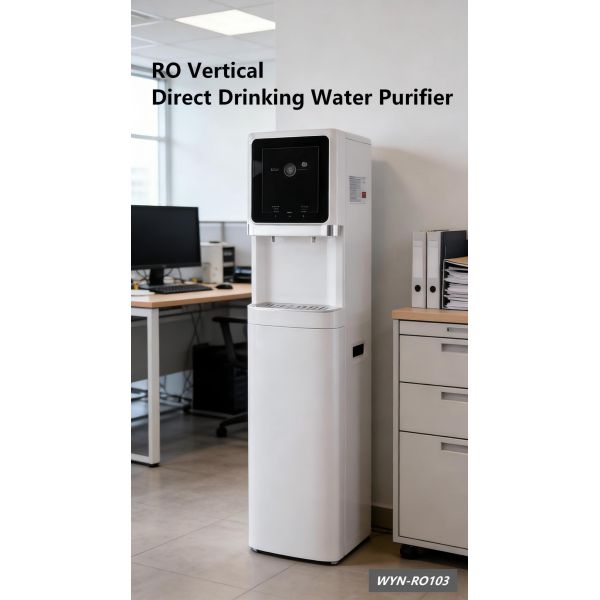 90℃ Heating Commercial RO Water Purifier Vertical With 12L Tank / 10.1