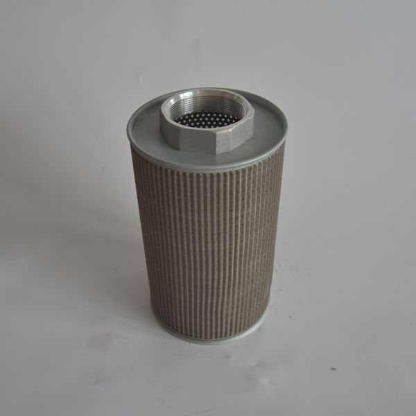 ISO9001 Hydraulic Oil Filter Cartridge Iron / Stainless Steel Frame