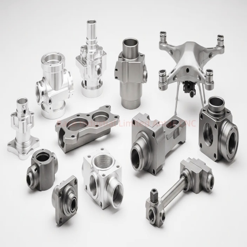 Precision CNC Machining Parts 0.03 Surface Roughness Anodized Surface Customized Sizes Components