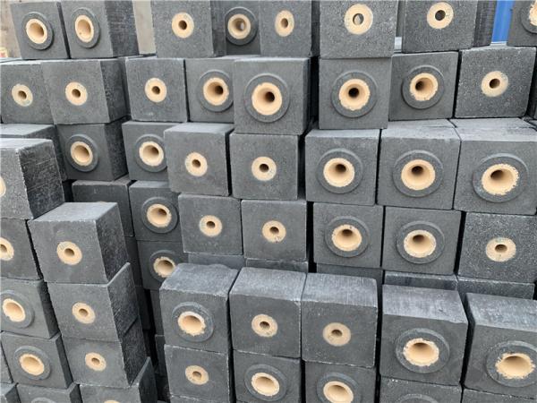 00,1% Teor de CaO Bocal refratário para tundish na produção de siderurgia