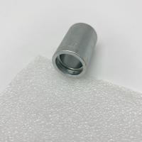Nenhuma virola hidráulica métrica raspando da mangueira de aço inoxidável