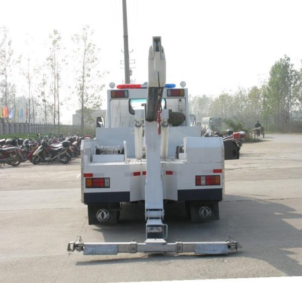 98hp 4tons One Pull One Road Wrecker Truck , Recovery Tow Truck 4x2 Left Hand Driven