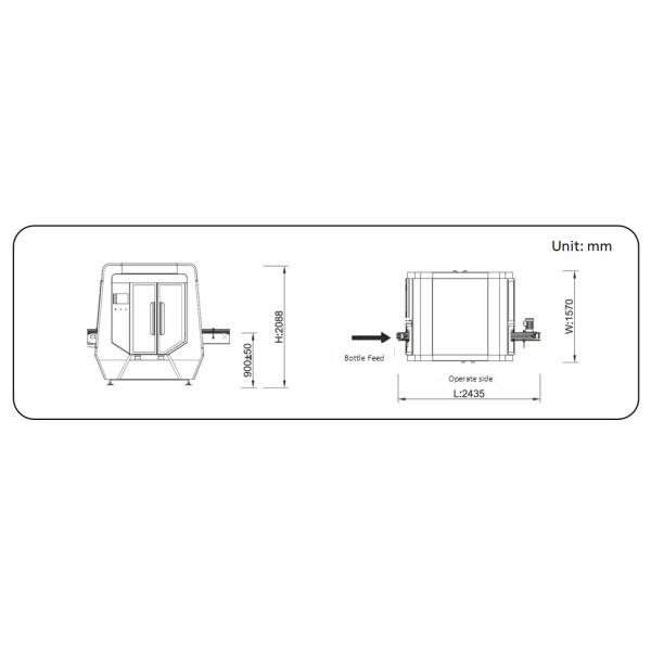 High Iron Shape TN-150DLH High Speed Positioning Labeling Machine