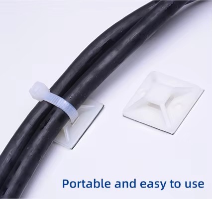 Reusable Cable Ties Mounts Versatile Professional Grade Portable