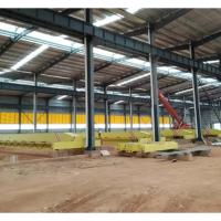 Q235 Q355 Construction préfabriquée Structure en acier Ateliers en acier Entrepôt de poutres