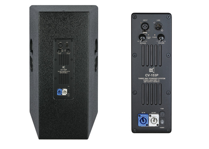 Active Pa System 15 Inch Speaker Studio Equipment Disco Band Show 90°H×50°V