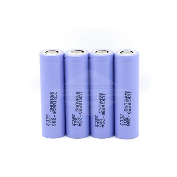 Flat Top 18650 Battery Cell ICR18650 3.7 V Li Ion Battery 2800mah