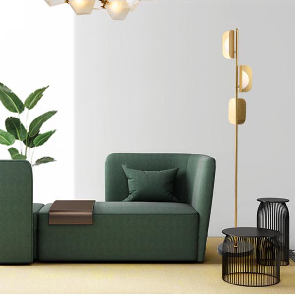 Postmodern LED bedroom floor lamps living room standing luminaires Nordic floor lights(WH-MFL-34)