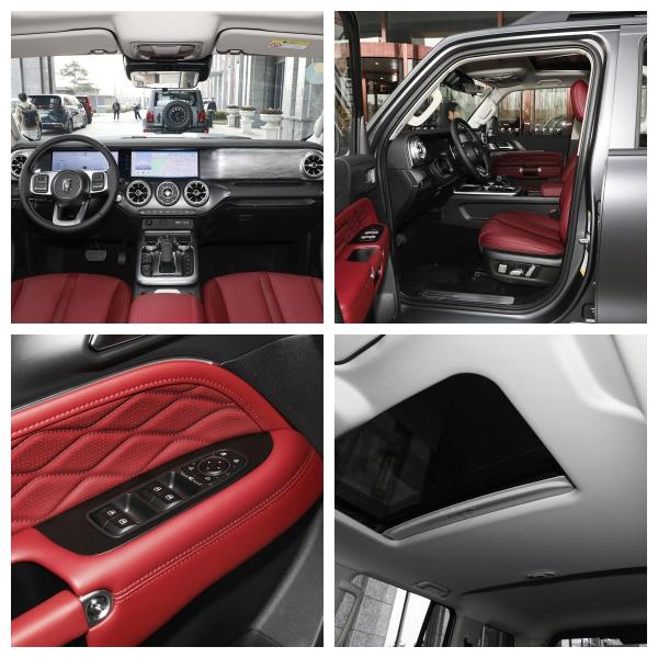 Automóvil de conducción izquierda hecho en Luxury Tank 300