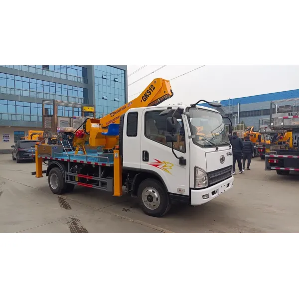 Factory Price for Sale: Liberation FAW 24m 28m Multi-Purpose Aerial Work Platform Hydraulic Platform Lift Truck, Telescopic Aerial Work Platform