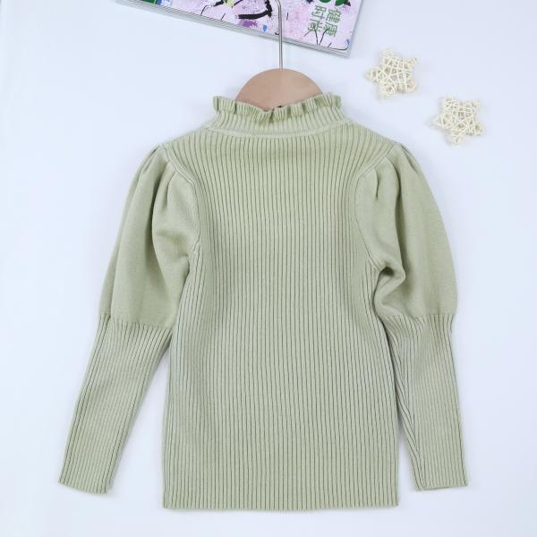 Wholesale Girl Sweater Warm Kids Pullover Top knitted sweater Girl's Sweaters Winter Clothes For Kids