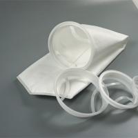 Micron de la catégorie comestible 500 Mesh Liquid Filter Bag en nylon avec l'anneau en plastique