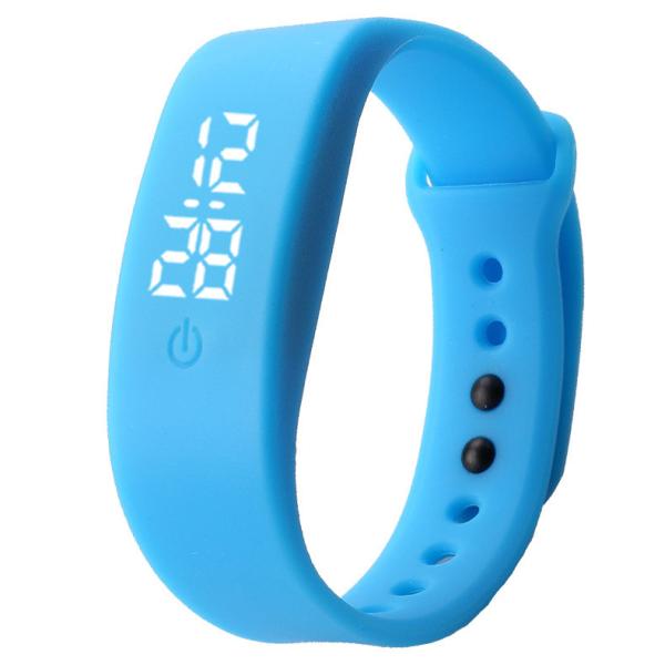 Promotional LED silicone watch Silicone logo customized colorful