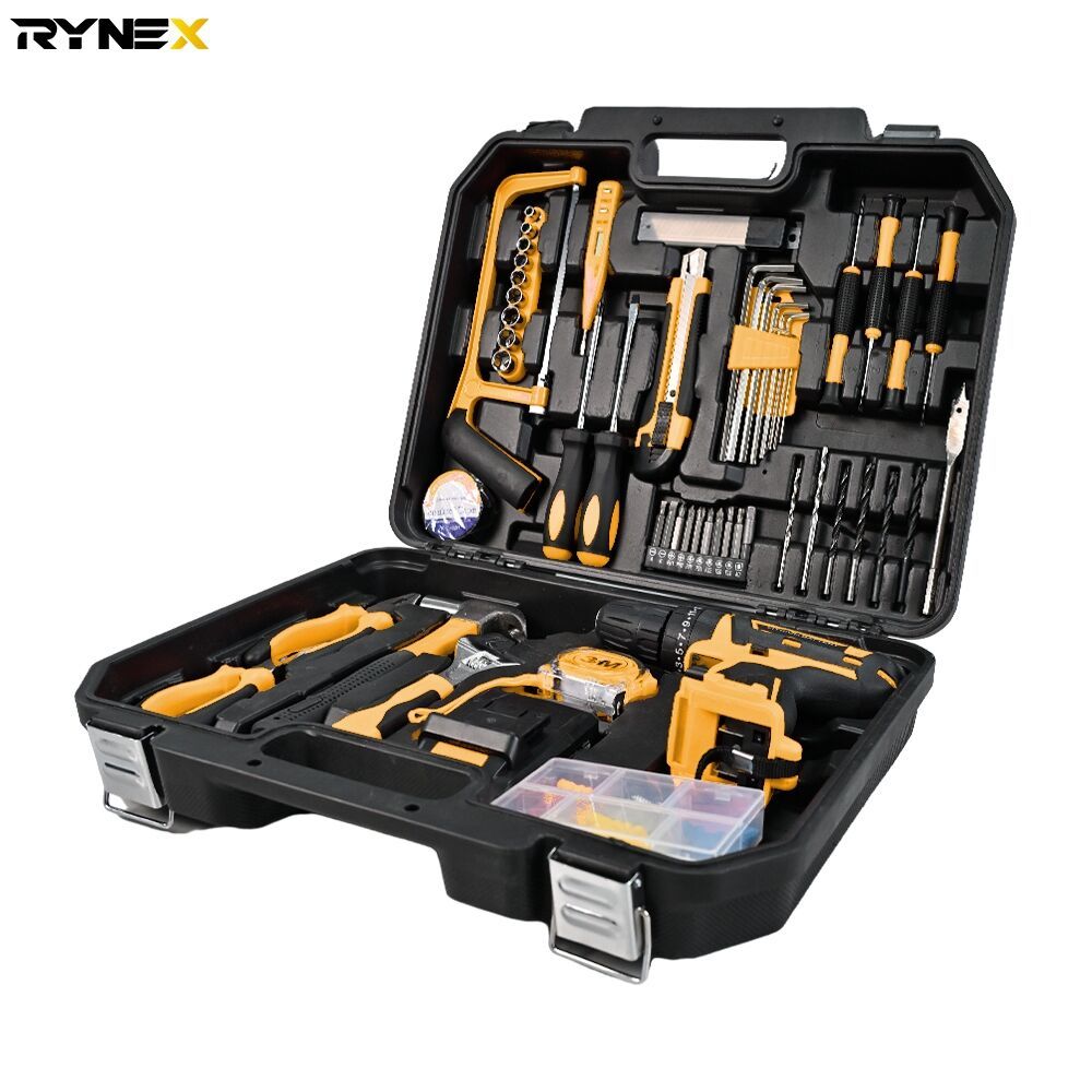 48 Pieces Tool Kit with Cordless Drill