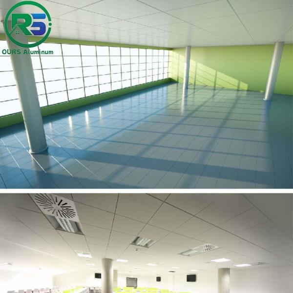 положение 600mm в пефорированных алюминиевых плитках потолка пудрит покрывать
