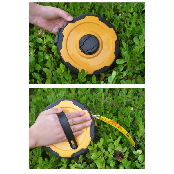 Taille du ruban d'ingénierie à haute ténacité Taille du ruban d'ingénierie en fibre de verre en PVC 30M