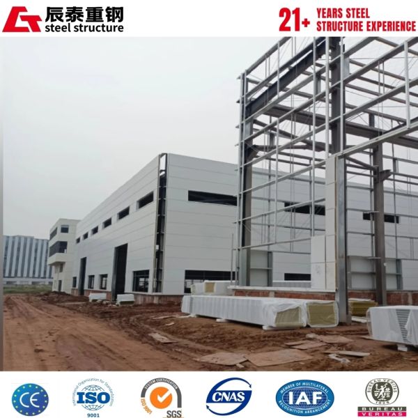 Hot Dipped Galvanized Multi-story Steel Building with Full Anti-rust Protection
