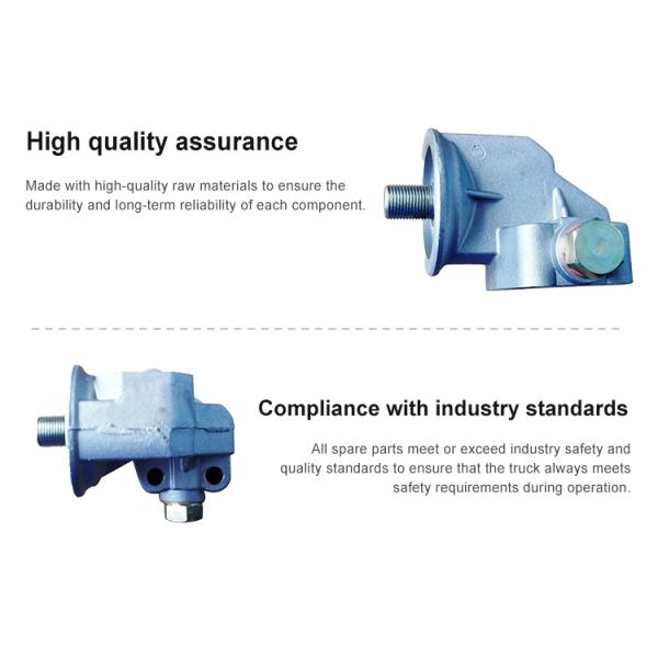 El conjunto de asiento del filtro de aceite 13063093 para SHACMAN