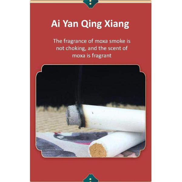 Long Shelf Life Smokeless Moxibustion Stick for Traditional Chinese Medicine Therapy