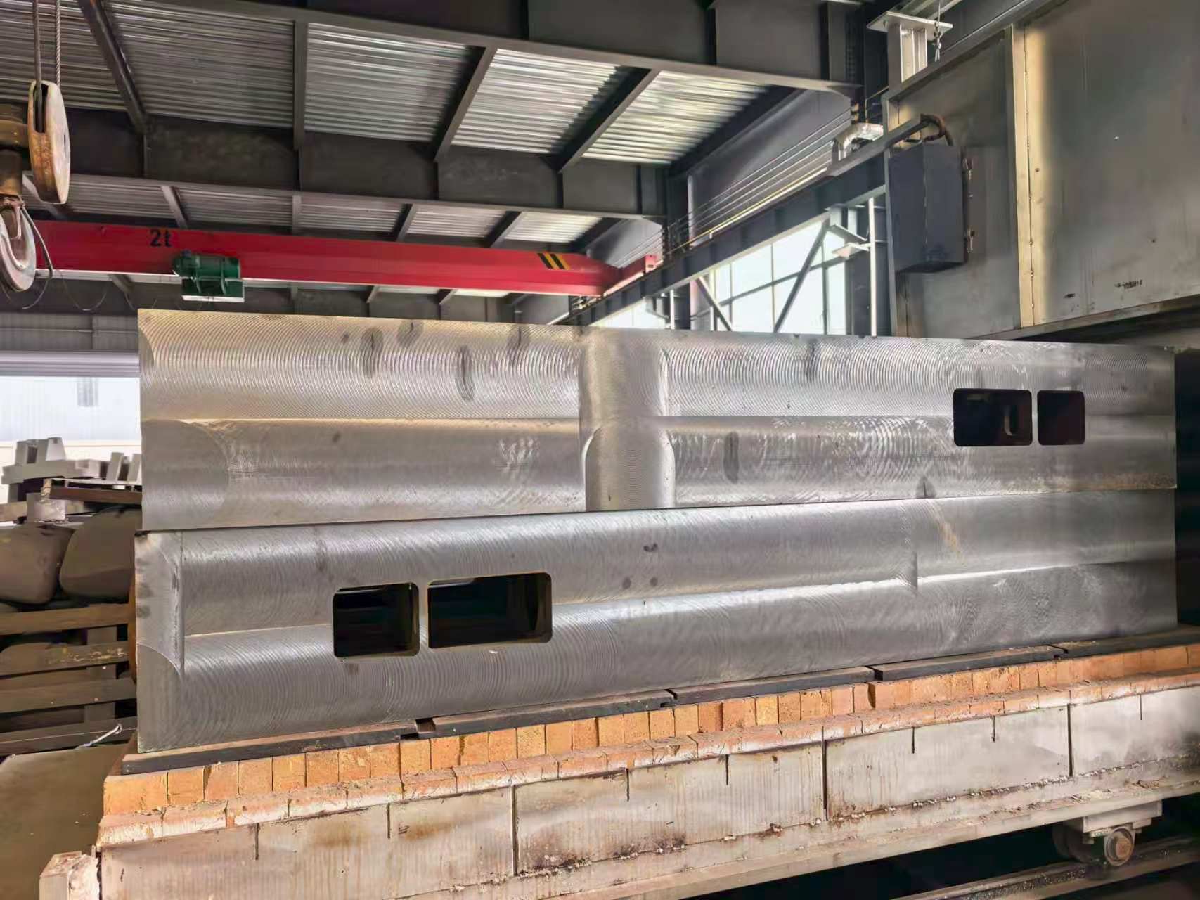 Custom Gray Cast Iron Machine Bed Casting with High Structural Rigidity, Excellent Vibration Damping, and Good Thermal Stability for CNC Equipment