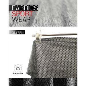 160cm Width Double Knit Fabric with 60% Nylon 28% Polyester 12% Spandex and 165gsm Weight for Durable Garments