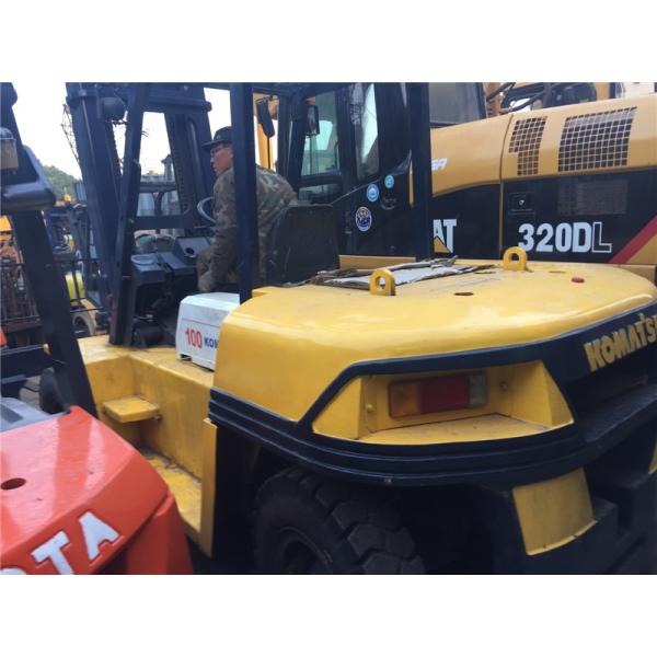 Hot Sale Used Komatsu 10T Forklift ISUZU engine with Original Paint