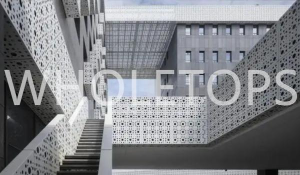 Weather Resistance 8.0mm Perforated Aluminum Panel For Facade Decoration