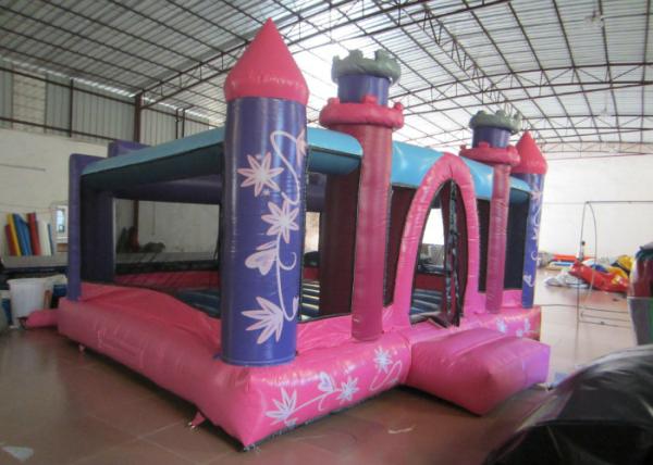 Princess Castle Kids Inflável Bounce House 0,55 mm Pvc Lona 3 - 15 anos Crianças