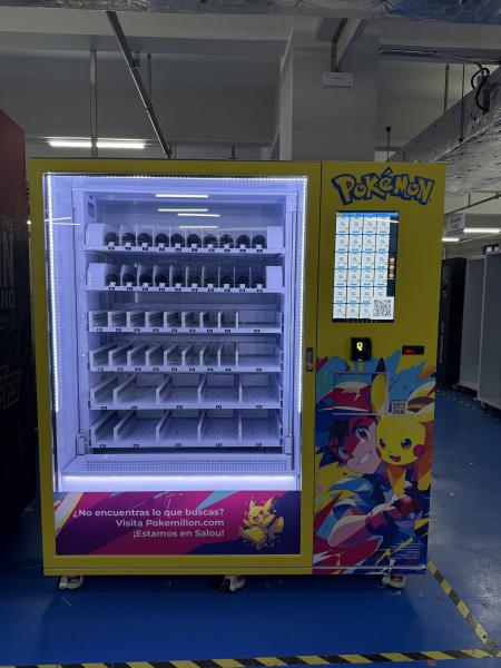 Customizable Spain Pokemon Vending Machine White or Custom Color Stickers for Personalized Customization