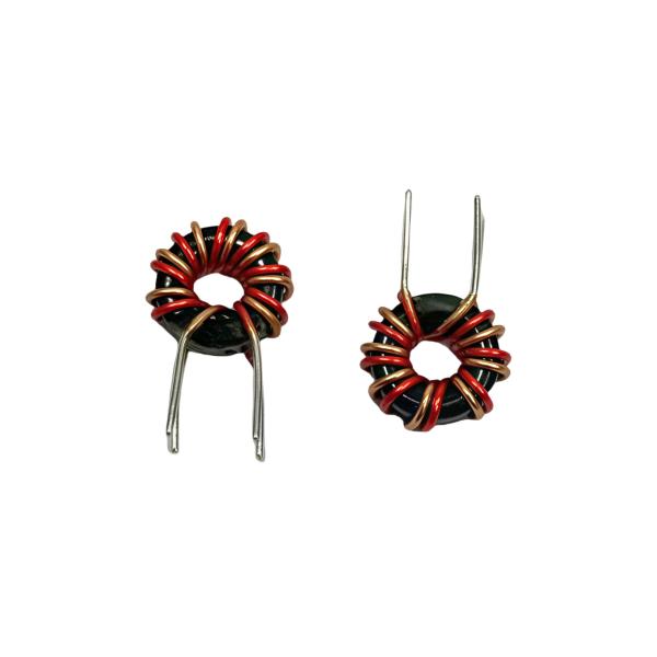 T8*4*3 Magnetic Ring Inductor 8UH Red Copper Double Wire Winding Power Filter