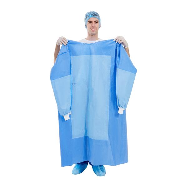 устранимая стерильная Nonwoven хирургическая мантия 45gsm