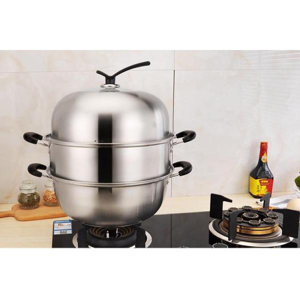 Кухня самого ходового товара Амазонки варя бак распаровщика нержавеющей стали индукции разнослоистый с ручкой бакелита