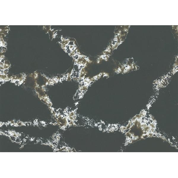 Хигх-денситы искусственный камень кварца, выдерживает устойчивый черный кварц Ворктоп