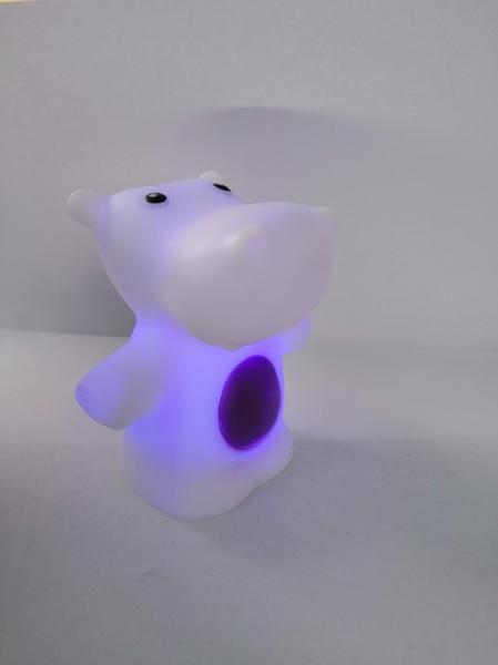 Battery Operated 0.3W Led Unicorn Night Light For Kids