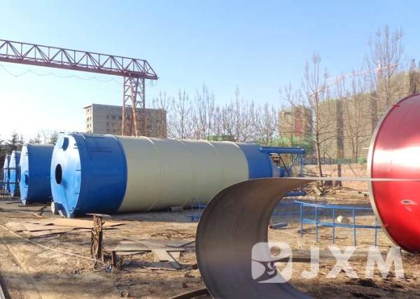 High Efficiency 100 Ton Silo Cement Silo Equipment 3.8t Weight