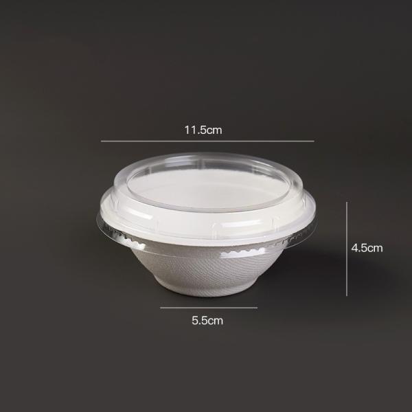 Different Size Eco-Friendly Sugarcane Pulp Bowl Biodegradable Disposable Tableware