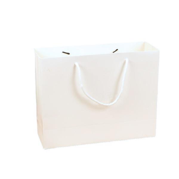 Sacos de papel de compras de papel de boutique de papel marrom biodegradável reciclado