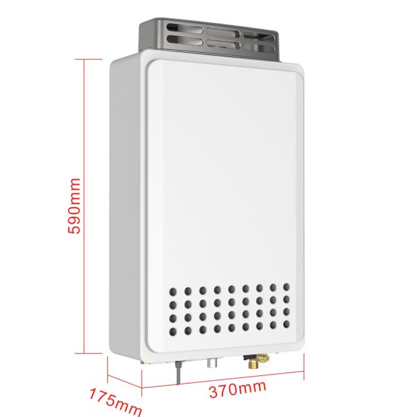 Impulse Ignition 16L Outdoor Gas Water Heater With Constant Temperature